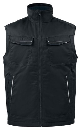 5704 WYŚCIEŁANA KAMIZELKA - XXL (BLACK - 99)