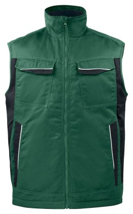 5704 WYŚCIEŁANA KAMIZELKA - XXL (GREEN - 66)
