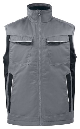 5704 WYŚCIEŁANA KAMIZELKA - XXL (GREY - 98)