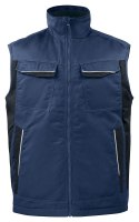 5704 WYŚCIEŁANA KAMIZELKA - XXL (NAVY - 58)