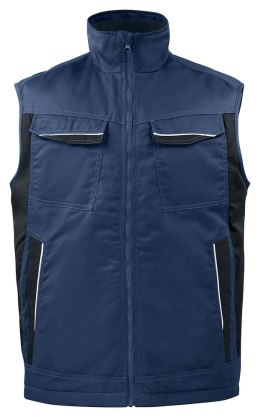 5704 WYŚCIEŁANA KAMIZELKA - XXL (NAVY - 58)