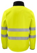 6432 SOFTSHELL - EN ISO 20471 KLASA 3/2 - 4XL (YELLOW/BLACK - 11)