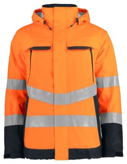 6441 WYŚCIEŁANA FUNKCJONALNA KURTKA - 3XL (ORANGE - 1799)
