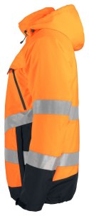 6441 WYŚCIEŁANA FUNKCJONALNA KURTKA - 3XL (ORANGE - 1799)