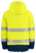 6441 WYŚCIEŁANA FUNKCJONALNA KURTKA - 3XL (YELLOW/NAVY - 10)