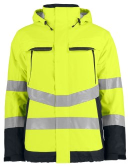 6441 WYŚCIEŁANA FUNKCJONALNA KURTKA - 4XL (YELLOW/BLACK - 11)