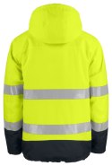 6441 WYŚCIEŁANA FUNKCJONALNA KURTKA - XXL (YELLOW/BLACK - 11)