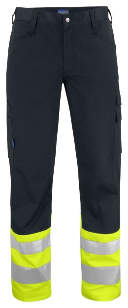 6533 SPODNIE DO PASA HV -KLASA 1 - 84 (YELLOW/BLACK - 11)