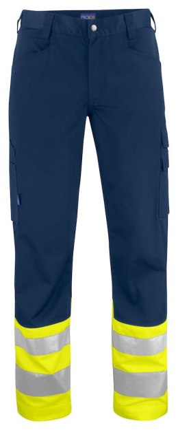 6533 SPODNIE DO PASA HV -KLASA 1 - 90/100 cm (YELLOW/NAVY - 10)