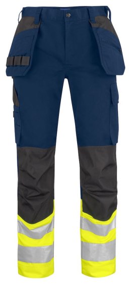 6534 SPODNIE DO PASA HV -KLASA 1 - 90/100 cm (YELLOW/NAVY - 10)