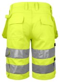6535 KRÓTKIE SPODENKI - EN ISO 20471 KLASA 2/1 - 56 (YELLOW/BLACK - 11)
