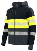 6122 BLUZA FUNKCJONALNA EN ISO 20471 KL. 1 - 3XL (YELLOW/BLACK - 11)
