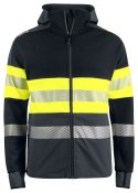 6122 BLUZA FUNKCJONALNA EN ISO 20471 KL. 1 - XL (YELLOW/BLACK - 11)