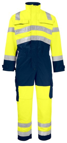 6203 KOMBINEZON EN ISO 20471 KLASA 3 - 48 (YELLOW/NAVY - 10)