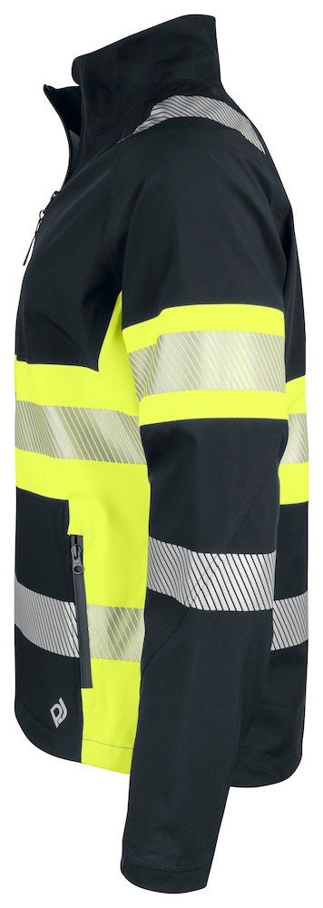 6442 FUNKCJONALNA KURTKA - S (YELLOW/BLACK - 11)