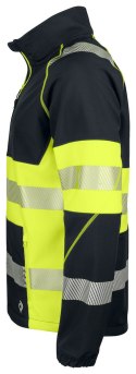 6443 SOFTSHELL EN ISO 20471 KLASA 1 - XL (YELLOW/BLACK - 11)