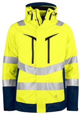 6445 FUNKCJONALNA KURTKA 3 W 1 - EN ISO 20471 KLASA 3/2 - 3XL (YELLOW/NAVY - 10)