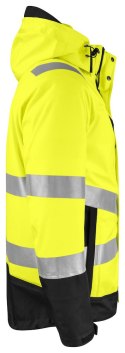 6445 FUNKCJONALNA KURTKA 3 W 1 - EN ISO 20471 KLASA 3/2 - XS (YELLOW/BLACK - 11)