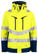 6445 FUNKCJONALNA KURTKA 3 W 1 - EN ISO 20471 KLASA 3/2 - S (YELLOW/NAVY - 10)