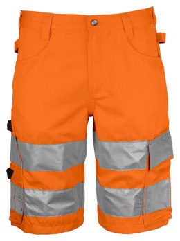 6536 DAMSKIE KRÓTKIE SPODENKI - EN ISO 20471 KLASA 2/1 - 48 (ORANGE - 1799)