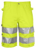 6536 DAMSKIE KRÓTKIE SPODENKI - EN ISO 20471 KLASA 2/1 - 60 (YELLOW/BLACK - 11)