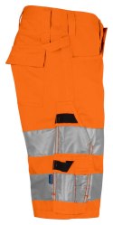 6536 DAMSKIE KRÓTKIE SPODENKI - EN ISO 20471 KLASA 2/1 - 64 (ORANGE - 1799)