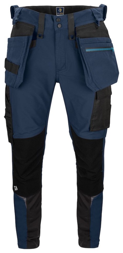 5550 SPODNIE DO PASA ZE STRETCHEM - 110/120 cm (NAVY - 58)