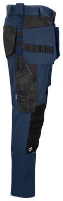 5550 SPODNIE DO PASA ZE STRETCHEM - 110/120 cm (NAVY - 58)