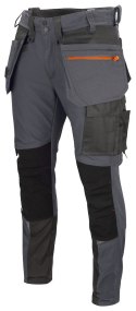 5550 SPODNIE DO PASA ZE STRETCHEM - 96 (GREY - 98)