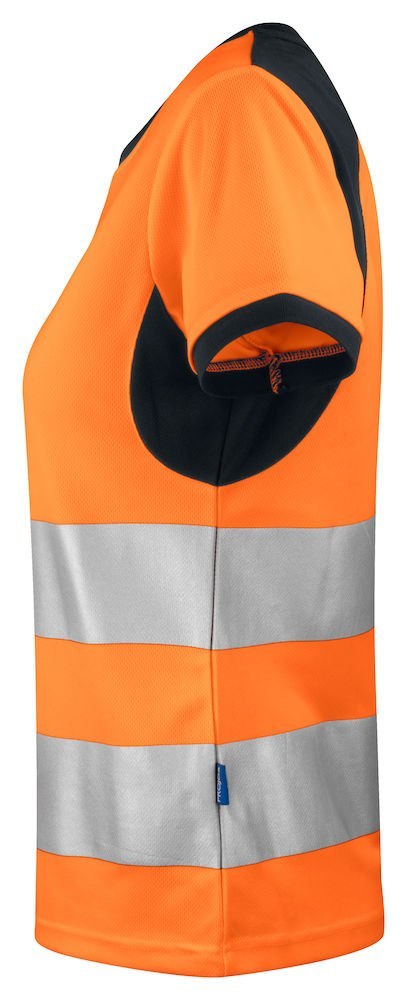 6012 T-SHIRT DAMSKI EN ISO 20471 KLASA 2/1 - 3XL (ORANGE - 1799) 6012 T-SHIRT DAMSKI EN ISO 20471 KLASA 2/1 - 3XL (ORANGE - 1799)
