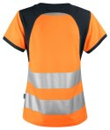 6012 T-SHIRT DAMSKI EN ISO 20471 KLASA 2/1 - 3XL (ORANGE - 1799)