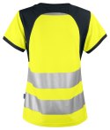 6012 T-SHIRT DAMSKI EN ISO 20471 KLASA 2/1 - L (YELLOW/BLACK - 11)