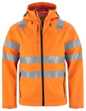 6450 KURTKA PRZECIWDESZCZOWA EN ISO 20471 KLASA 3/2 - 4XL (ORANGE - 1799)