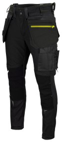 5550 SPODNIE DO PASA ZE STRETCHEM - 92 (BLACK - 99)
