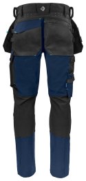 5551 SPODNIE DO PASA ZE STRETCHEM - 110/120 cm (NAVY - 58)