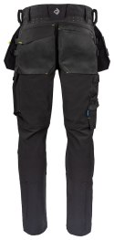 5551 SPODNIE DO PASA ZE STRETCHEM - 112 (BLACK - 99)
