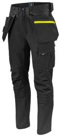5551 SPODNIE DO PASA ZE STRETCHEM - 146 (BLACK - 99)