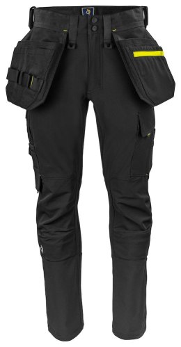5551 SPODNIE DO PASA ZE STRETCHEM - 60 (BLACK - 99)