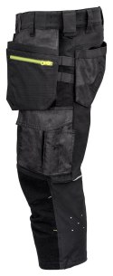 5557 ERGONOMICZNE SPODENKI ZE STRETCHEM - 88 (BLACK - 99)