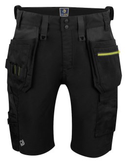 5558 KRÓTKIE SPODENKI ZE STRETCHEM - 44 (BLACK - 99)