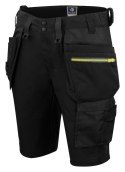 5558 KRÓTKIE SPODENKI ZE STRETCHEM - 46 (BLACK - 99)