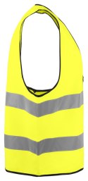 6709 KAMIZELKA ODBLASKOWA EN ISO 20471 KLASA 2 - ONE SIZE (YELLOW/BLACK - 11)