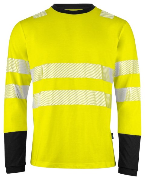 6014 T-SHIRT HV DŁUGI RĘKAW - EN ISO 20471 KLASA 3/2 - 3XL (YELLOW/BLACK - 11) 6014 T-SHIRT HV DŁUGI RĘKAW - EN ISO 20471 KLASA 3/2 - 3XL (YELLOW/BLACK - 11)