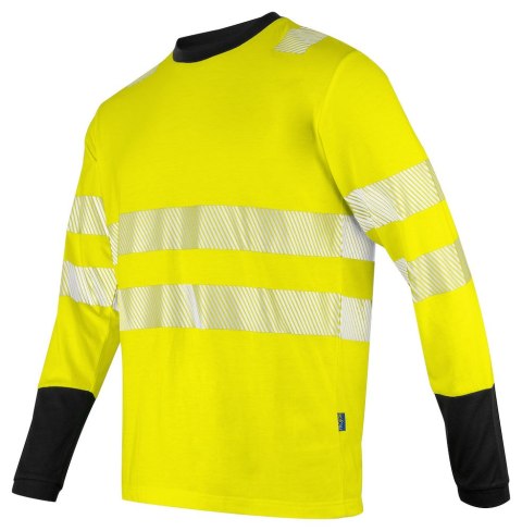 6014 T-SHIRT HV DŁUGI RĘKAW - EN ISO 20471 KLASA 3/2 - 4XL (YELLOW/BLACK - 11) 6014 T-SHIRT HV DŁUGI RĘKAW - EN ISO 20471 KLASA 3/2 - 4XL (YELLOW/BLACK - 11)