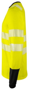 6014 T-SHIRT HV DŁUGI RĘKAW - EN ISO 20471 KLASA 3/2 - L (YELLOW/BLACK - 11)