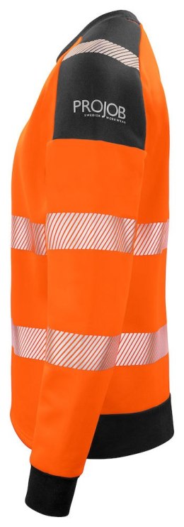 6108 BLUZA Z ODBLASKAMI NA RAMIONACH - EN ISO 20471 KLASA 3/2 - 4XL (ORANGE - 1799)