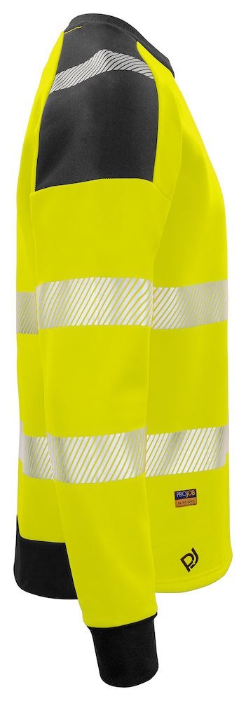 6108 BLUZA Z ODBLASKAMI NA RAMIONACH - EN ISO 20471 KLASA 3/2 - 4XL (YELLOW/BLACK - 11) 6108 BLUZA Z ODBLASKAMI NA RAMIONACH - EN ISO 20471 KLASA 3/2 - 4XL (YELLOW/BLACK - 11)