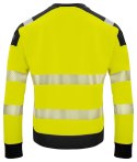 6108 BLUZA Z ODBLASKAMI NA RAMIONACH - EN ISO 20471 KLASA 3/2 - 4XL (YELLOW/BLACK - 11)