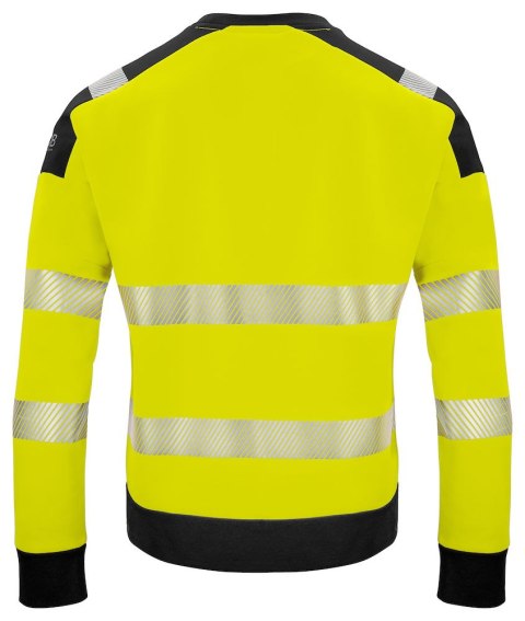 6108 BLUZA Z ODBLASKAMI NA RAMIONACH - EN ISO 20471 KLASA 3/2 - 4XL (YELLOW/BLACK - 11) 6108 BLUZA Z ODBLASKAMI NA RAMIONACH - EN ISO 20471 KLASA 3/2 - 4XL (YELLOW/BLACK - 11)