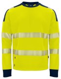 6108 BLUZA Z ODBLASKAMI NA RAMIONACH - EN ISO 20471 KLASA 3/2 - M (YELLOW/NAVY - 10)
